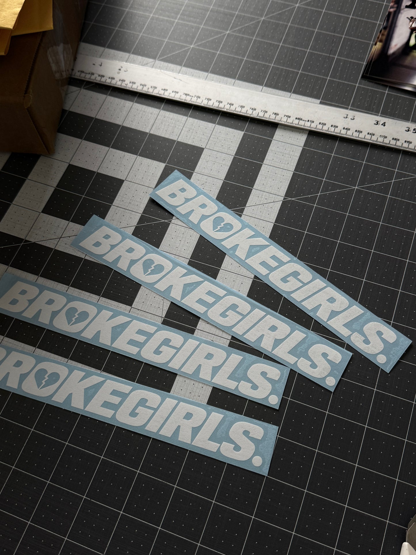Brokegirls Heartbreak Decal