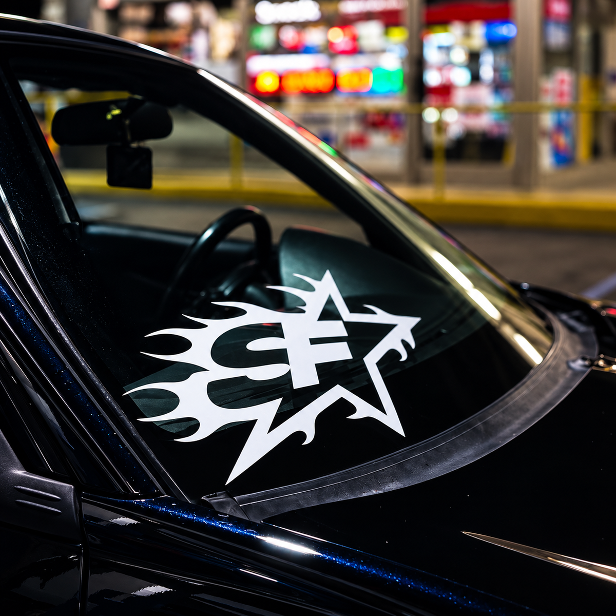 Streetfuel Vinyl Rear Window Decal 13" × 22"