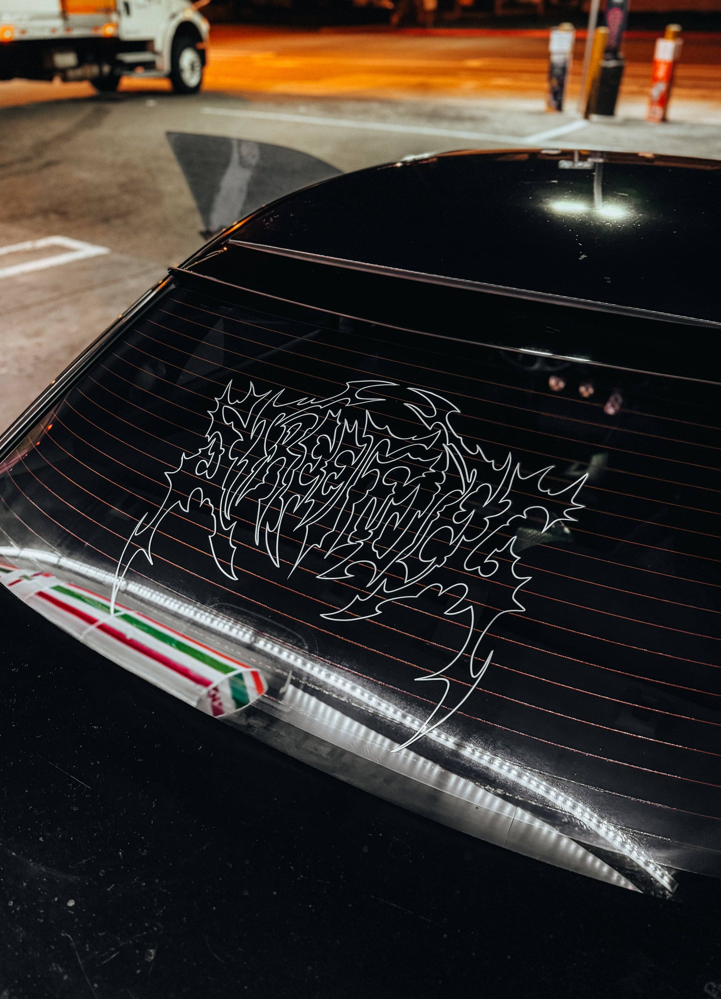 Streetfuel Grunge vinyl windshield banner