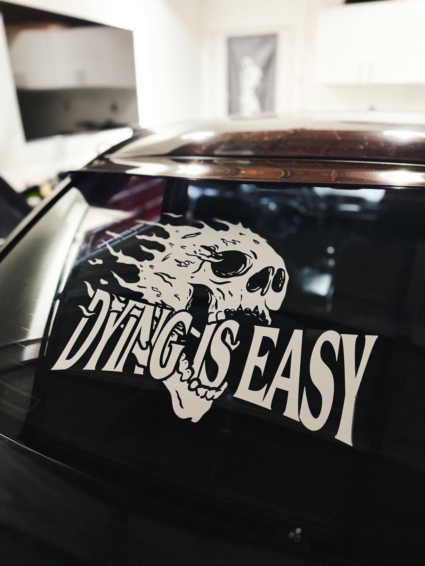 DYING IS EASY BANNER
