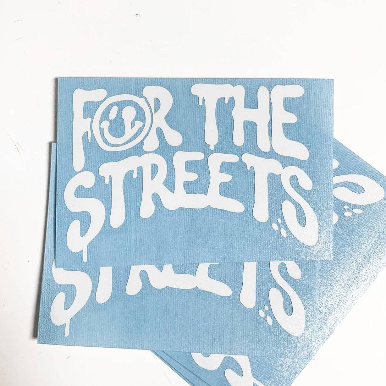 FOR THE STREETS DECALS