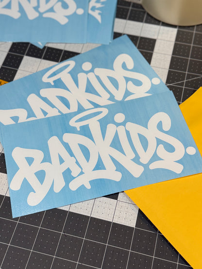 Badkids Decal - Die-Cut Vinyl Car Sticker