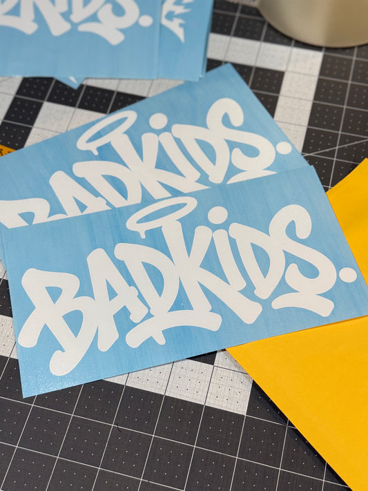 Badkids Decal - Die-Cut Vinyl Car Sticker