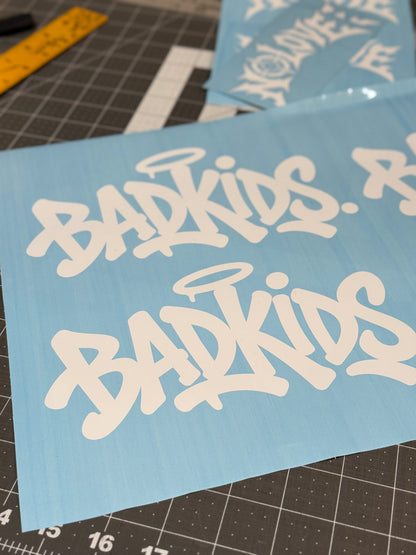 Badkids Decal - Die-Cut Vinyl Car Sticker
