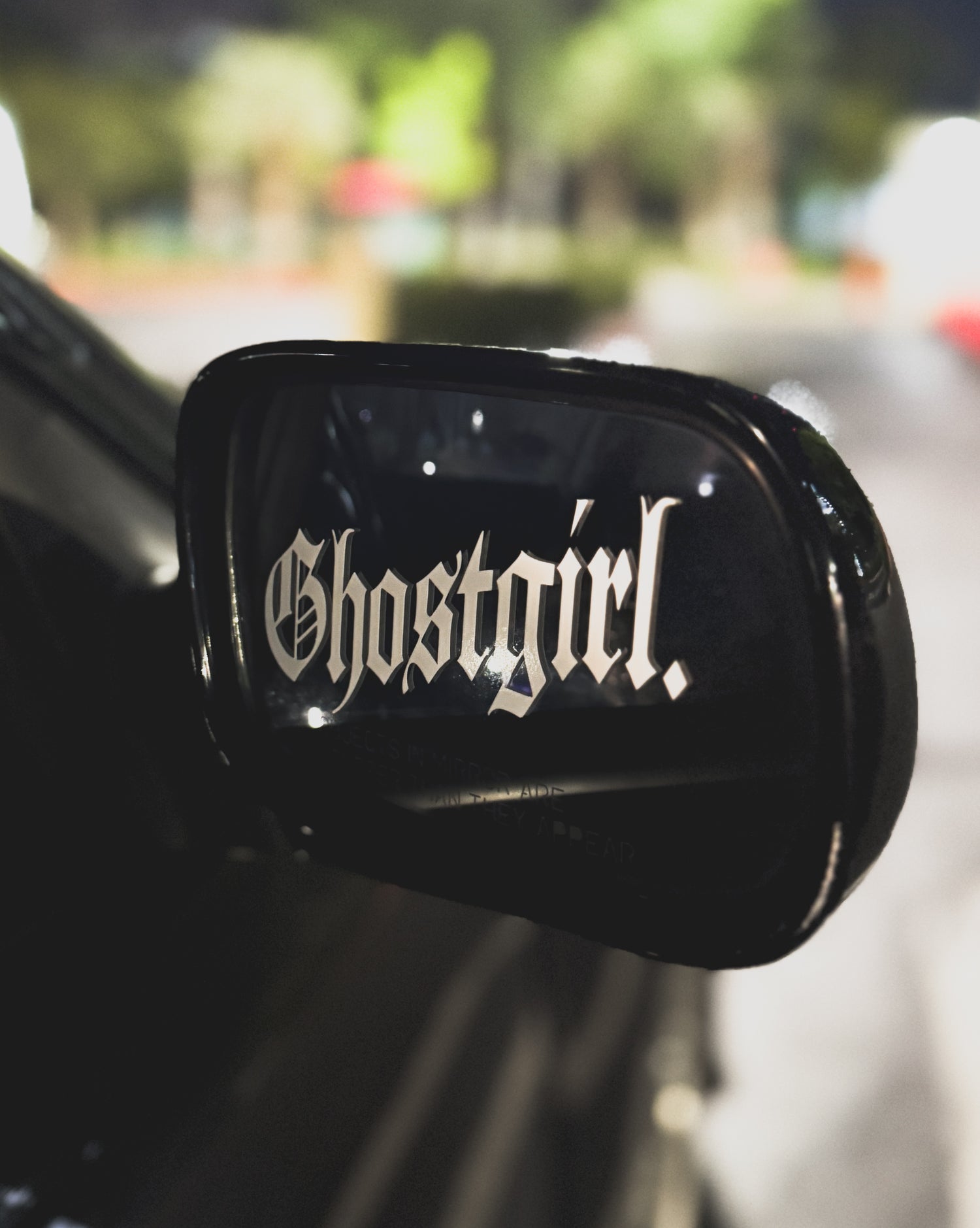 Ghostgirl vinyl car decal