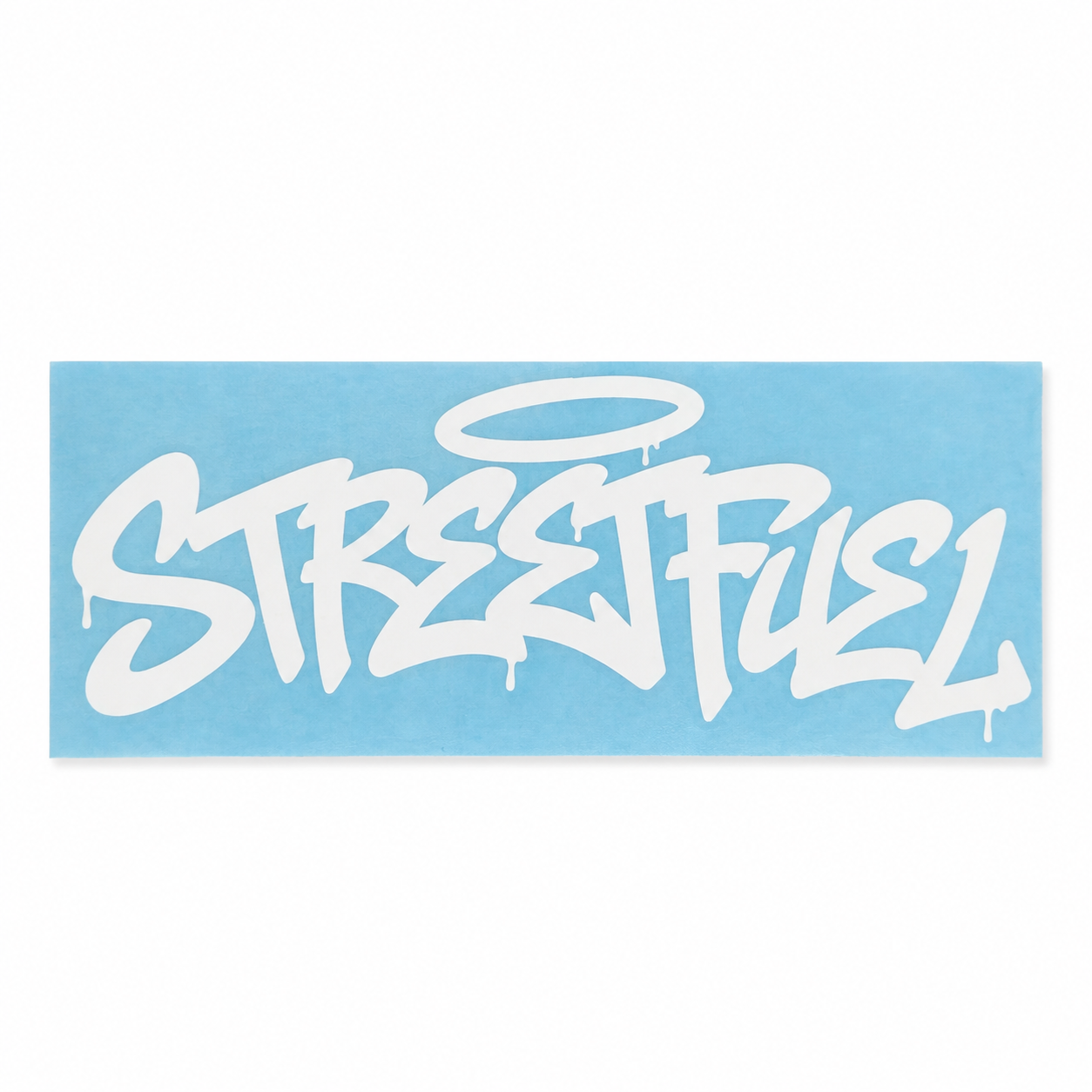 Streetfuel Street Tag vinyl decal, 7 x 3 inch weatherproof car decal by Streetfuel Company
