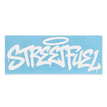 Streetfuel Street Tag vinyl decal, 7 x 3 inch weatherproof car decal by Streetfuel Company