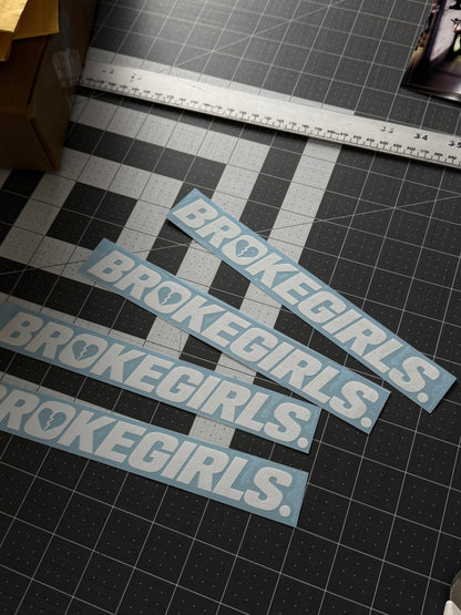 Brokegirls Heartbreak Decal