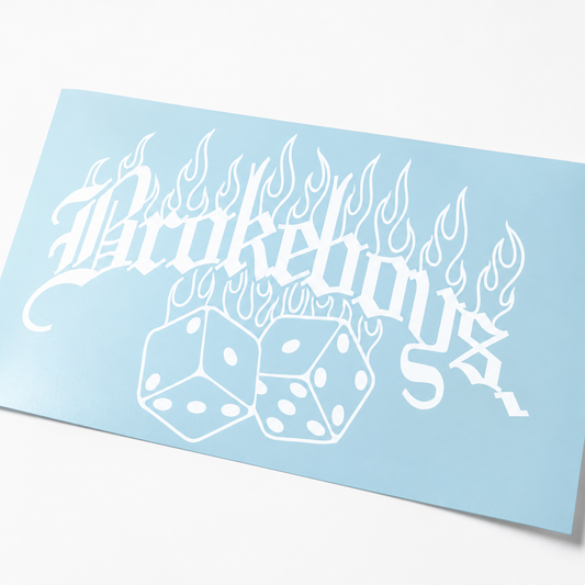 Brokeboys Flames Banner