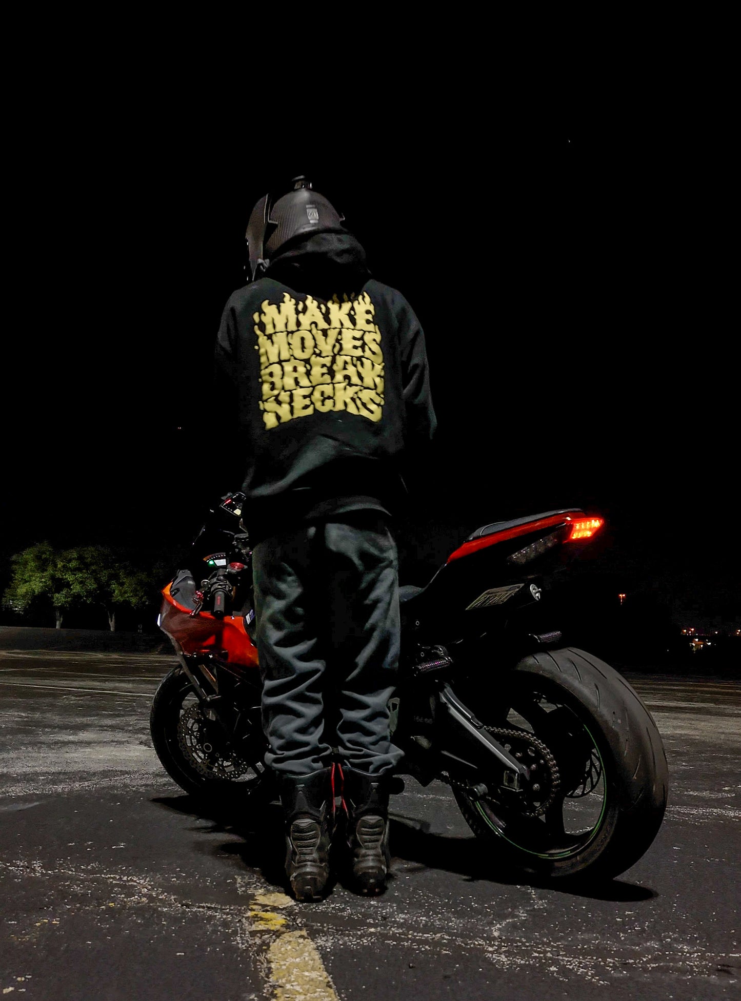 MAKE MOVES BREAK NECKS HOODIE