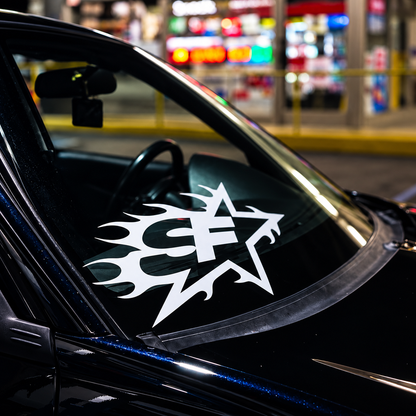 Streetfuel Vinyl Rear Window Decal 13" × 22"