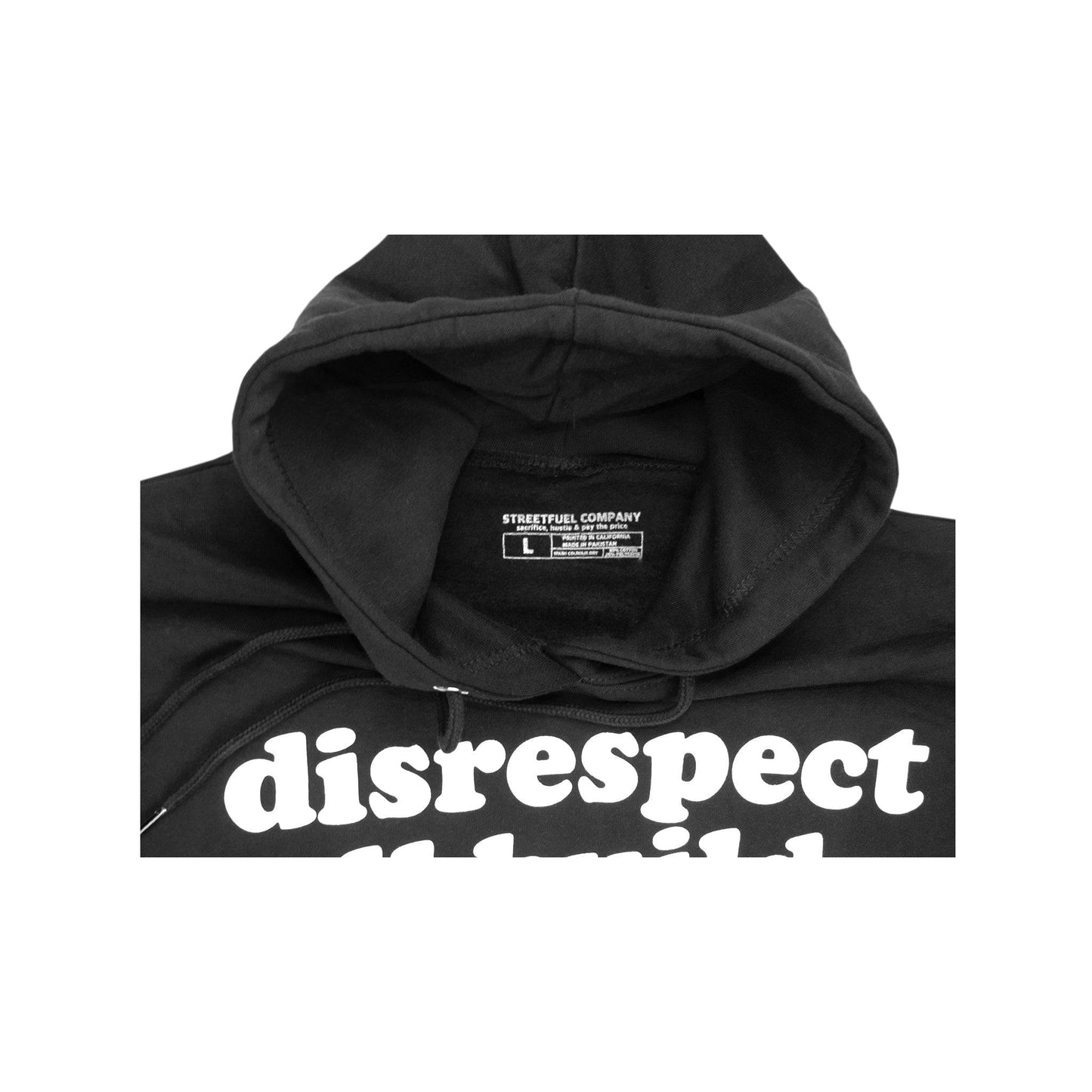 DISRESPECT ALL BUILDS HOODIE