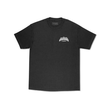 Black tee with small Streetfuel logo on front