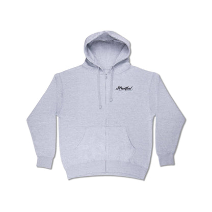 ZIP UP LESS FRIENDS MORE MONEY HOODIE