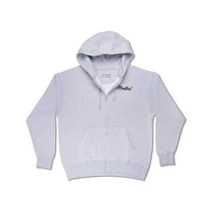 ZIP UP LESS FRIENDS MORE MONEY HOODIE