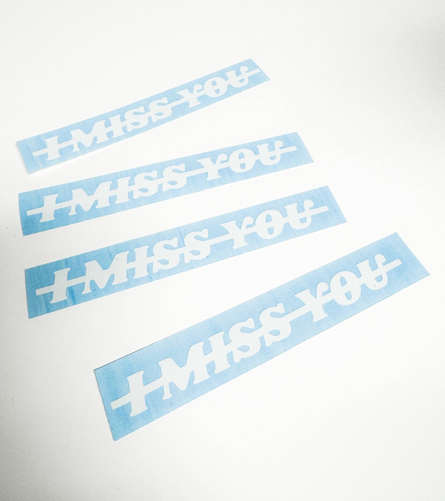 I MISS YOU DECALS