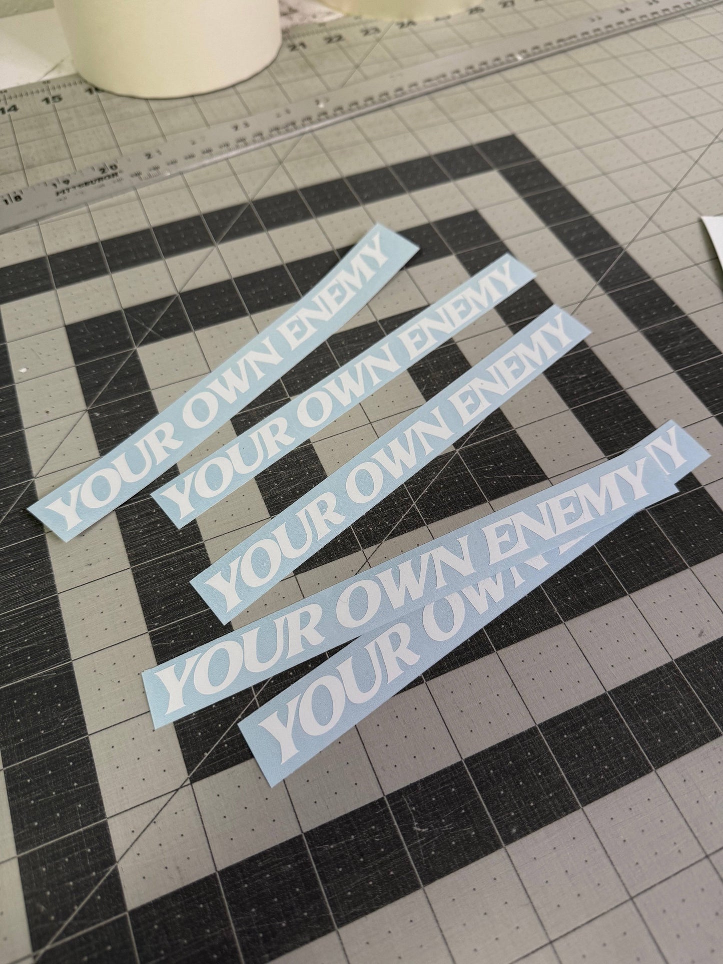 Your Own Enemy Decals