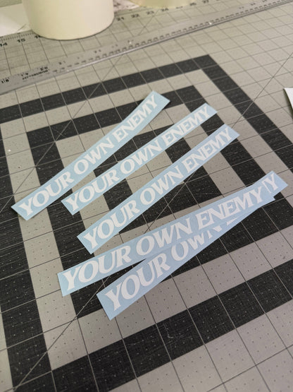 Your Own Enemy Decals