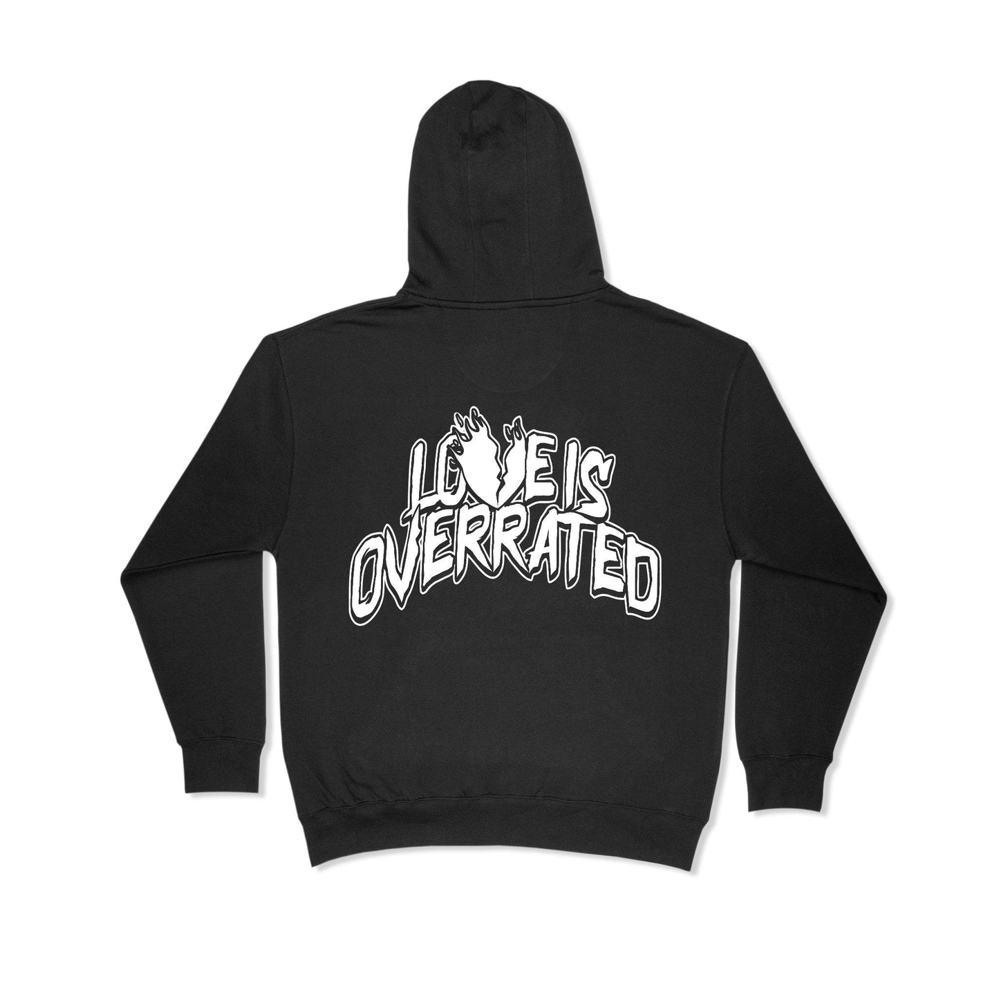 LOVE IS OVERRATED HOODIE
