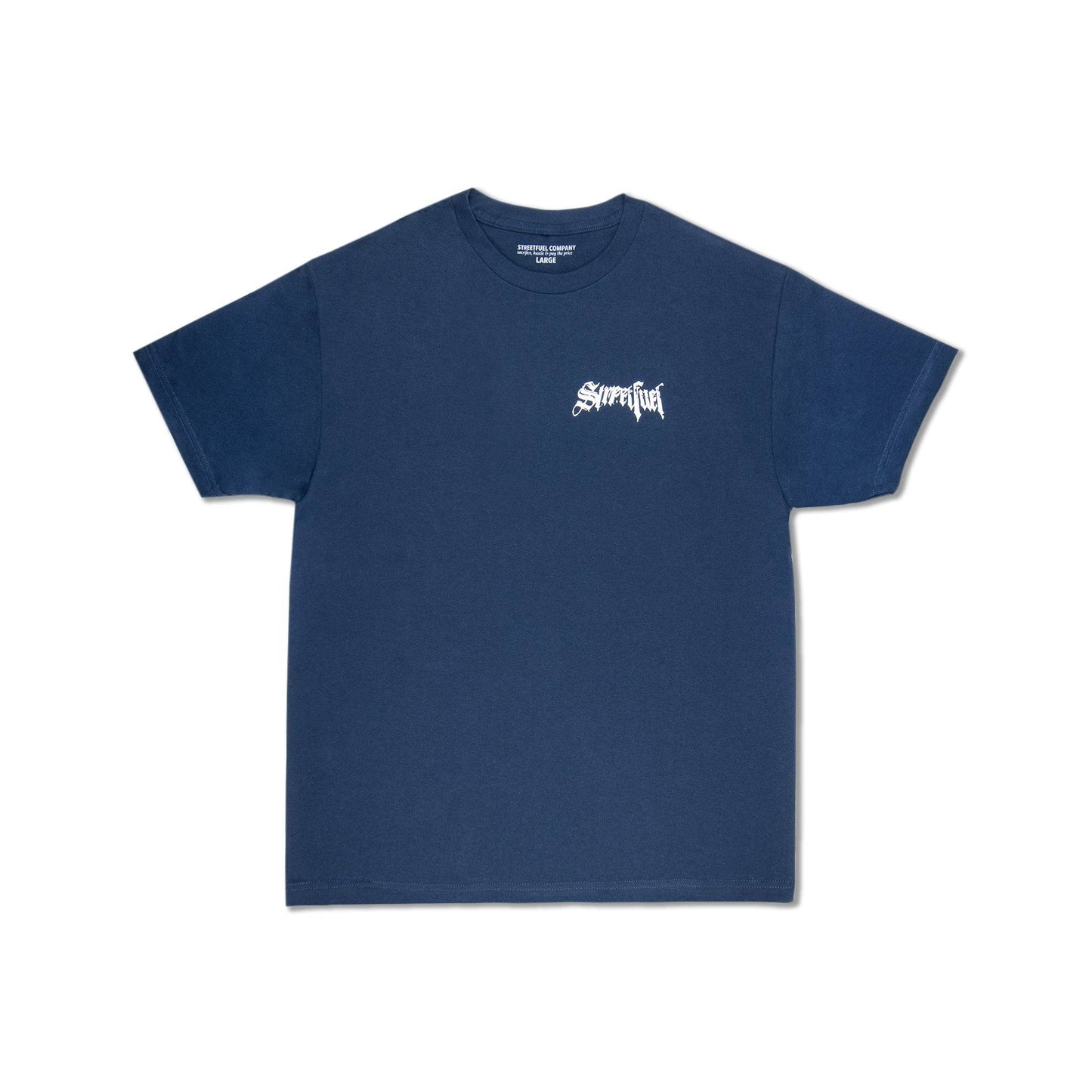 STREETFUEL GRUNGE NAVY BLUE TEE