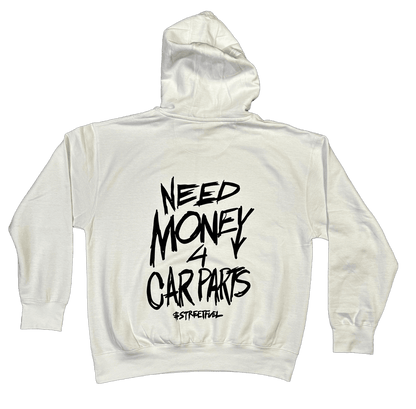 NEED MONEY FOR CAR PARTS HOODIE