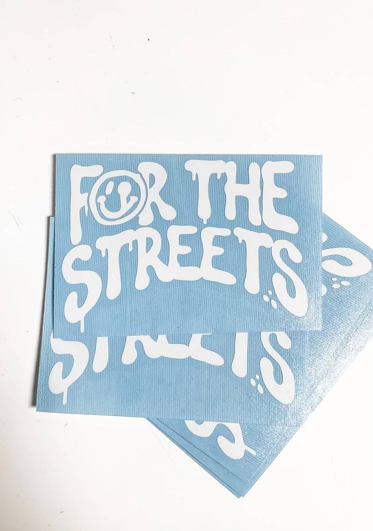 FOR THE STREETS DECALS