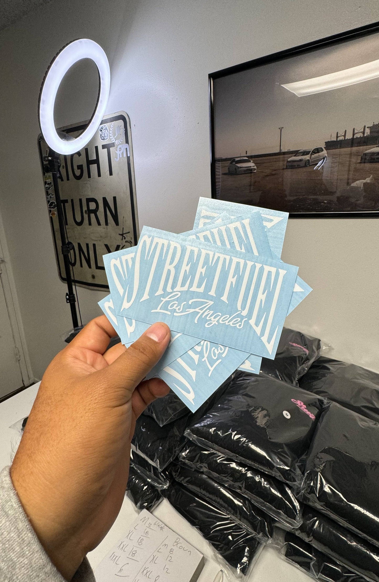 STREETFUEL LOS ANGELES SIGNATURE DECALS